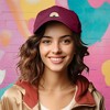 Dalix Robot Embroidered Glow in the Dark Retro Dad Hat Cotton Baseball Cap Adjustable Mens - 3 of 4