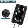 PAVILIA Toiletry Bag for Men, Travel Pouch Essentials Shaving Dopp Kit, Water Resistant Organizer Case Accessories - 4 of 4