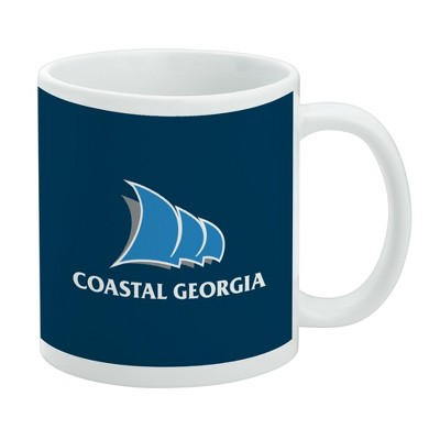 College of Coastal Georgia Primary Logo Ceramic Coffee Mug Novelty Gift Mugs for Coffee Tea and Hot Drinks 11oz White