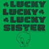 Juniors Womens Looney Tunes St. Patrick's Day Tweety Lucky Lucky Lucky Sister T-Shirt - 2 of 4
