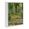 Stupell Industries Le pont Japonais, Giverny Framed Giclee Art, White, 24" x 24" - 2 of 4