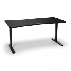63" Gaming Table Desk with Gaming Mouse Pad Black - RESPAWN