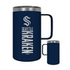 NHL Seattle Kraken Wood Block Hustle Mug - 18oz - 3 of 4