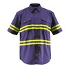 Premium High Visibility Hi Vis Reflective Safety Work Shirts - Half Sleeve - image 4 of 4