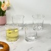 FONTOI Set of 4 DOF 12oz Oval Halo Tritan Glasses Drinking, BPA Free Cocktail Glasses, Drinkware Set, Plastic Water Tumblers - 2 of 4