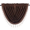 Kate Aurora Lux Living Complete 9 Piece Semi Sheer Rod Pocket Window Curtain & Valance Set - 4 of 4