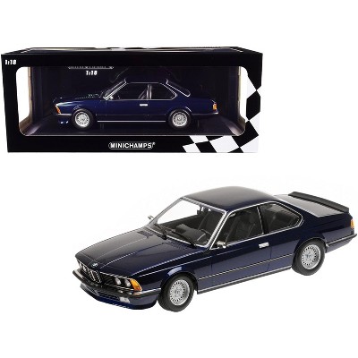 1982 BMW 635 CSi Dark Blue Metallic Limited Edition to 504 pieces Worldwide 1/18 Diecast Model Car by Minichamps