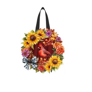 Briarwood Lane Summer Door Hanger 16x16 Harvest Wreath For Summer Door Hanger - 1 of 2