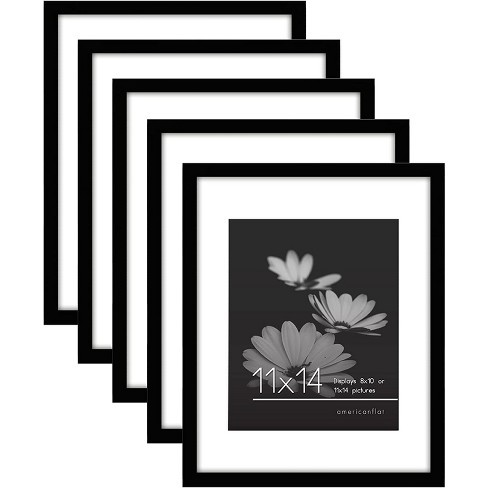 GALLERY BLACK displays 11x14/8x10 photos - Picture Frames, Photo