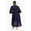 CITY CHIC | Women's Plus Size  Kira Maxi Dress - navy - 16W - 2 of 4