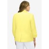 Jessica London Women's Plus Size Cinched Sleeve Blazer - 3 of 3