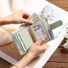 BEAFUP Wallets for Women,Leather RFID Blocking,Bifold Small Zipper Pocket Wallet,Card Case Purse with ID Window,Applies to Gift - 2 of 4