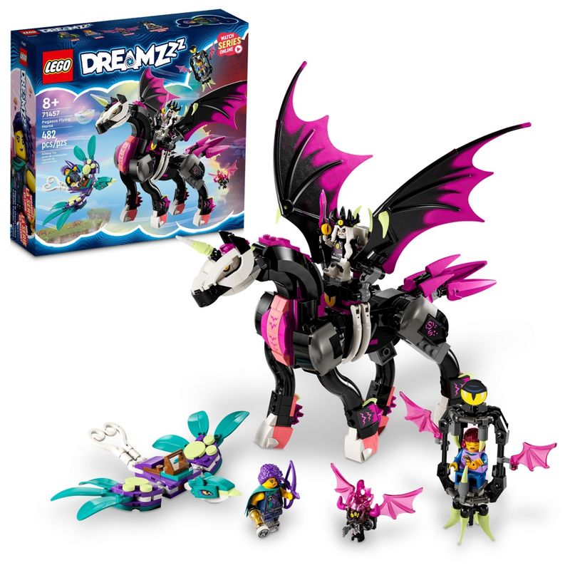 LEGO DREAMZzz Pegasus Flying Horse Fantasy Action Figure Building Toy Set 71457, 1 of 8