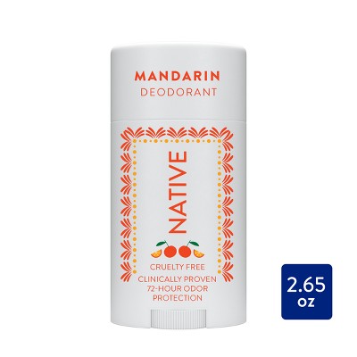 Native Deodorant for Women & Men - Limited Edition Jarritos - Mandarin - 2.65oz