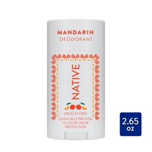 Native Deodorant for Women & Men - Limited Edition Jarritos - Mandarin - 2.65oz - 1 of 4