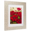 Trademark Fine Art Rio Poppies II Matted Framed Art - image 3 of 4