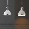 JONATHAN Y Homer Modern Industrial Iron LED Dome Pendant - 4 of 4