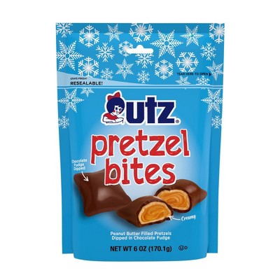 Utz Milk Chocolate Peanut Butter Pretzel Bites - 6oz