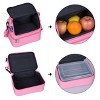 Wildkin Solid Two Compartment Kids Lunch Bag - 3 of 4
