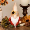 Northlight Fall Harvest Gnome with Sunflower Hat Decoration - 7.5" - 2 of 4