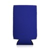 True Slim Can Drink Sleeve - Insulated Cooler for Beer, Hard Seltzer, Cocktails, Wine - Blue Neoprene Set of 1 - 3 of 4