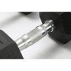 Coucheta Hex Dumbbell Set, Rubber Encased Exercise & Fitness Dumbbells for Home Gym, Hand Weights for Strength Training, in Multiple Weights - 3 of 3
