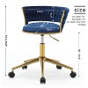 Office Chair Desk Chair Task Chair, High Chair, Adjustable Swivel Chair on Wheels Rolling Stool Salon Stool Vanity Stool Modern-The Pop Home - 2 of 4