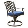 Nertpow 4-Person 49" Round Aluminum Outdoor Dining Set with Weather-Resistant Cushions - 2 of 4