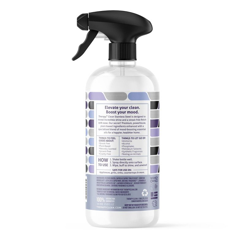 Therapy Clean Stainless Steel Cleaner &#38; Polish - 16 fl oz, 3 of 10