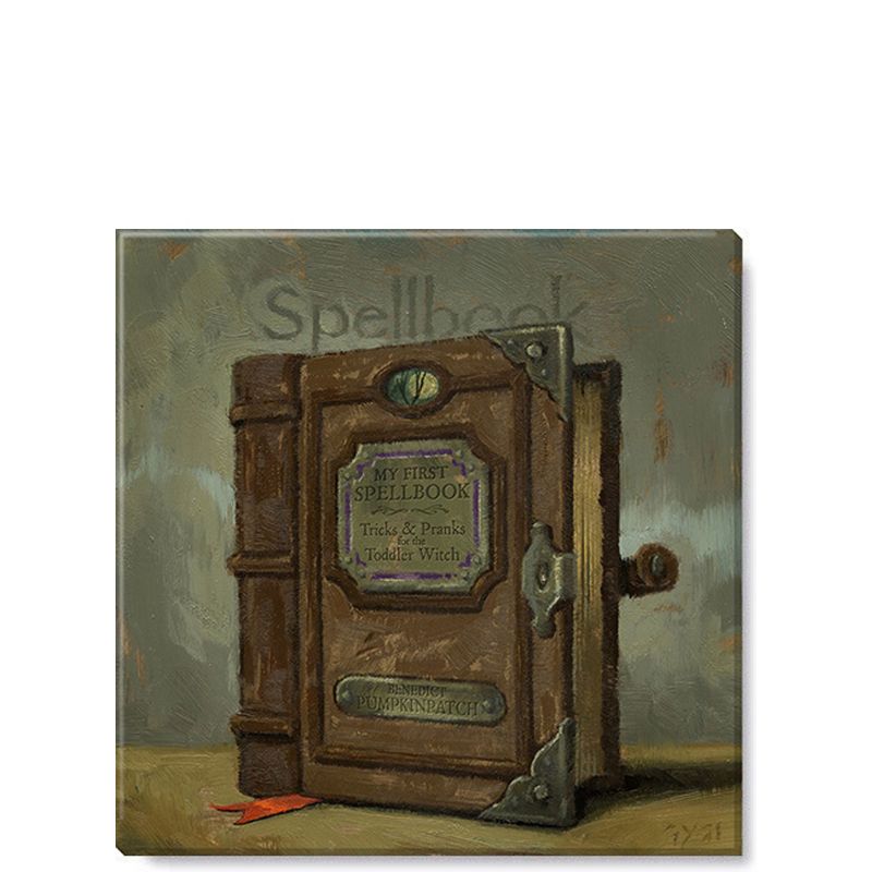 Sullivans Darren Gygi Spellbook Canvas, Museum Quality Giclee Print, Gallery Wrapped, Handcrafted in USA, 1 of 7