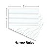 Staples 4" x 6" Line Ruled White Index Cards 500/Pack (50989) 233510 - 4 of 4