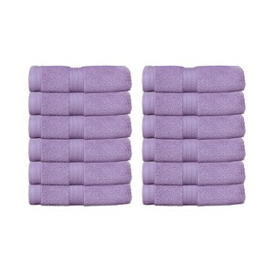 Home Weavers Elegance Essentials 550GSM 100% Cotton Zero Twist Super Absorbent Bath Towel Set - 1 of 4