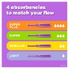 Tampax Radiant Tampons - Regular/Super/Super Plus - Unscented - 3 of 4