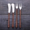 Inox Artisans Medicki Cheese Fork & Spreader 4 Pc. Set - image 2 of 4