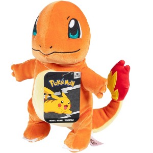 Pokemon 8" Charmander Velvet Plush - Limited Edition 2025 Velvet Fabric & Authentic Details - Official Pokemon Toy- Great Gift for Kids - 1 of 4
