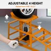 2pcs Car Ramps -Lift Drive-On Hydraulic Ramps with Jacks, Ideal for Low Cars, Home Garage Oil Changes and Vehicle Maintenance - 4 of 4