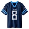 NFL Tennessee Titans Boys' Short Sleeve Will Levis Jersey - 2 of 3