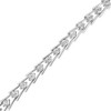 Haus of Brilliance Silver Diamond Miracle-Set Double Swoosh Milgrain Style Tennis Bracelet - 3 of 4