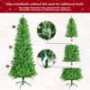 Racxily Classic Pencil Christmas Tree is an 84-inch classic pencil-shaped Christmas tree suitable for both Halloween and Christmas - 4 of 4