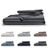 Classic Cool & Crisp 100% Cotton Percale Duvet Cover Set - 4 of 4