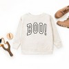 Embroidered Boo Arched - Youth Graphic Sweatshirt - 2 of 3