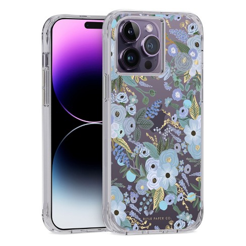 Rifle Paper Co. Apple Iphone 14 Pro Max Case - Garden Party Blue : Target