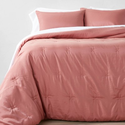 Buy Deals For Less Luna Home King Size 6 Pcs ( Duvet Cover 220×240,  Bedsheet 200×200+30cm, 4 Pillow Covers 50×75 Cm) Bedding Set, Flowers  Design Blush Pink Color Online in UAE