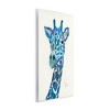 Stupell Industries Blue Giraffe Varied Collage Assortment Animal Painting Wall Plaque Art - 2 of 4