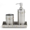 Roselli Trading Rivets 3 Piece Bath Accessory Set - 2 of 4