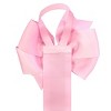 Wrapables Hair Clip and Hair Bow Holder, Pink Chevron - 3 of 4