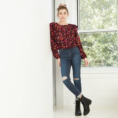 target ruffle blouse