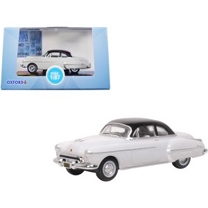 1950 Oldsmobile Rocket 88 Coupe Marol Gray with Black Top 1/87 (HO) Scale Diecast Model Car by Oxford Diecast - 1 of 4