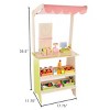 Kids Fresh Market Selling Stand - Wooden Grocery Store Playset by Toy Time - 4 of 4