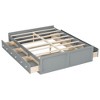 Polibi Wood Queen Size Platform Bed Frame with 6 Storage Drawers - 4 of 4